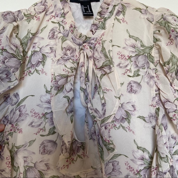 Brand New Vintage-Style Ruffle Top - Picture 2 of 2